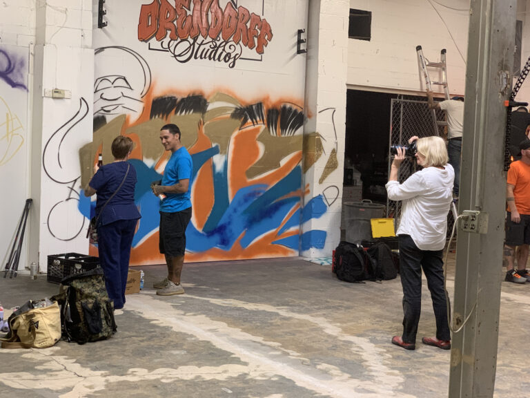 Indoor Graffiti Shoot