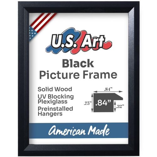 Solid wood frame for archival fine art printing